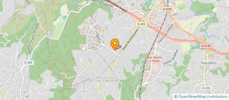 localisation de l'entreprise MADAME RENEE PAREJA à MOUANS-SARTOUX