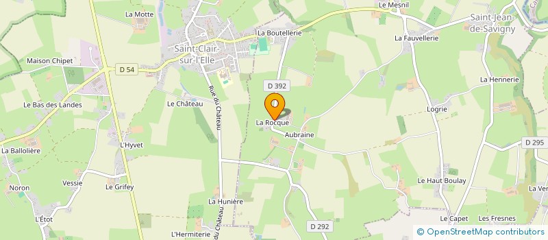 localisation de l'entreprise MADAME RENEE PEPIN à SAINT-JEAN-DE-SAVIGNY