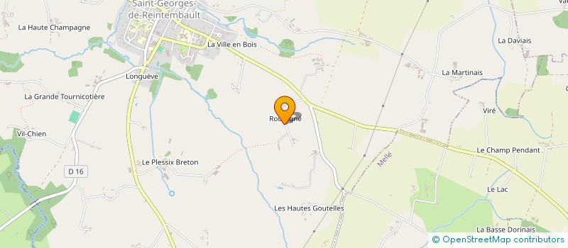 localisation de l'entreprise MADAME RENEE PERDEREAU  SAINT-GEORGES-DE-REINTEMBAULT