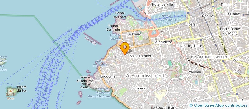 localisation de l'entreprise MADAME RENEE PERMEZEL à MARSEILLE