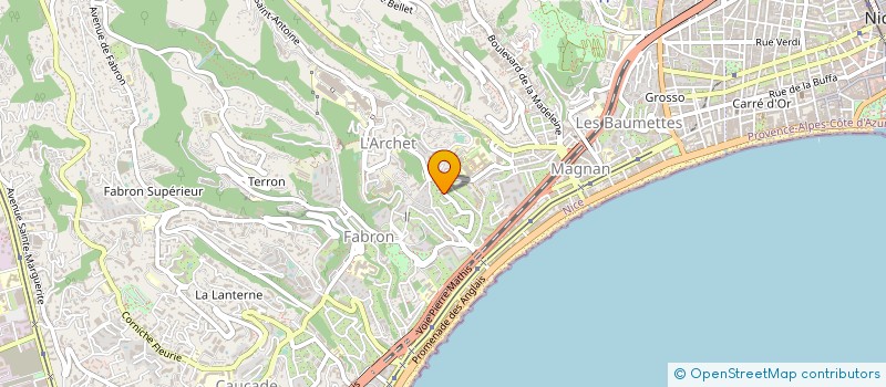 localisation de l'entreprise MADAME RENEE PICARD à NICE