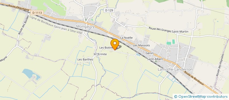 localisation de l'entreprise MADAME RENEE PICHOT-SIMEON  SAINT-MICHEL-DE-LAPUJADE