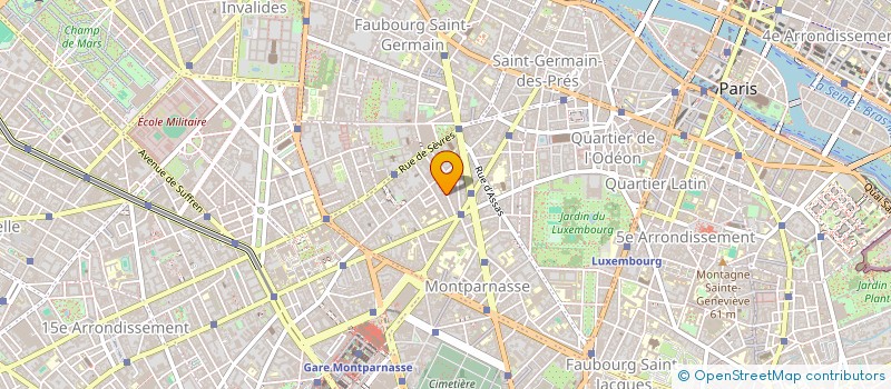 localisation de l'entreprise MADAME RENEE PIZANO à PARIS