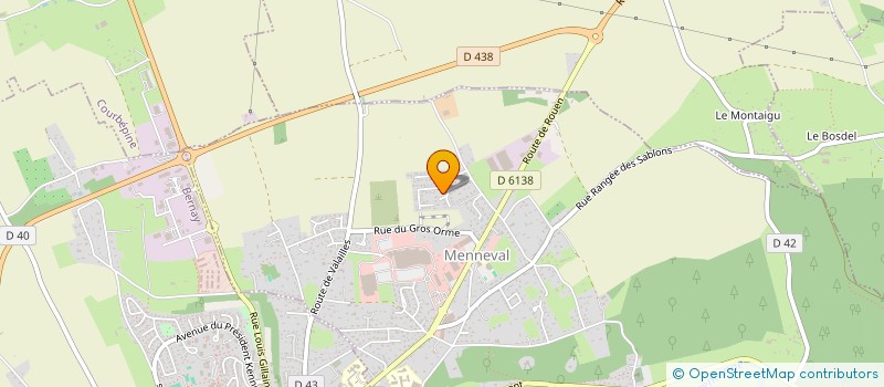 localisation de l'entreprise MADAME RENEE PLASSAIS  SAINT-VICTOR-DE-CHRETIENVILLE