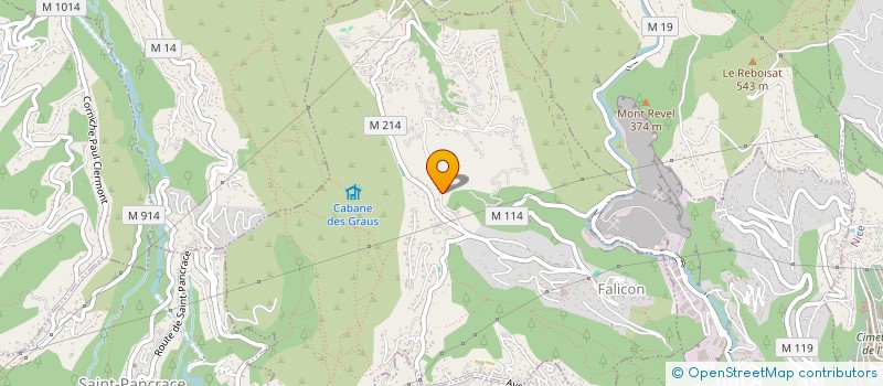 localisation de l'entreprise MADAME RENEE PROFERISCE  FALICON