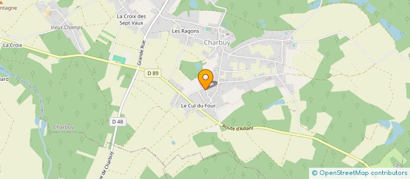 localisation de l'entreprise MADAME RENEE RAVIZE  CHARBUY