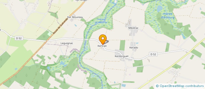 localisation de l'entreprise MADAME RENEE REBERTEAU  SAINT-LYPHARD