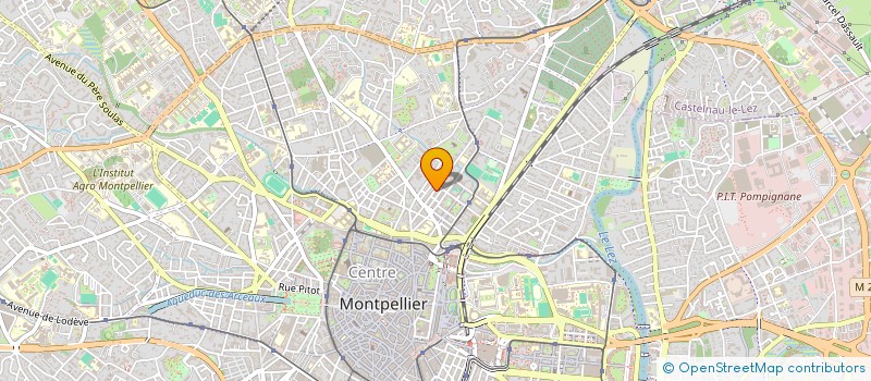 localisation de l'entreprise MADAME RENEE REGINARD  MONTPELLIER