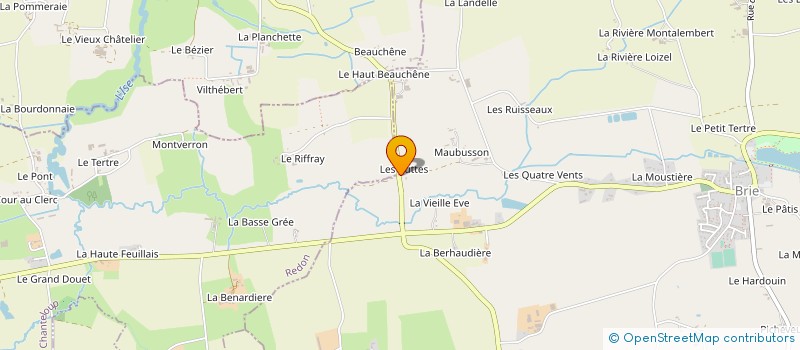 localisation de l'entreprise MADAME RENEE RIDARD à BRIE