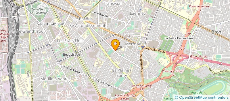 localisation de l'entreprise MADAME RENEE RITTON à LYON