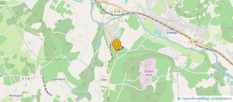 localisation de l'entreprise MADAME RENEE RIVIER  VAL D'OINGT