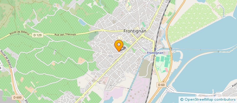 localisation de l'entreprise MADAME RENEE RODRIGUEZ à FRONTIGNAN