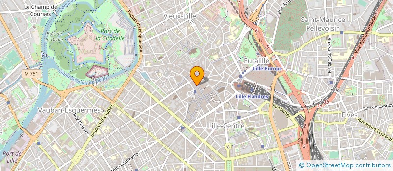 localisation de l'entreprise MADAME RENEE ROMON à LILLE