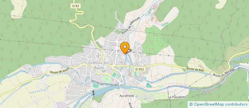 localisation de l'entreprise MADAME RENEE ROUVIER à GREOUX-LES-BAINS