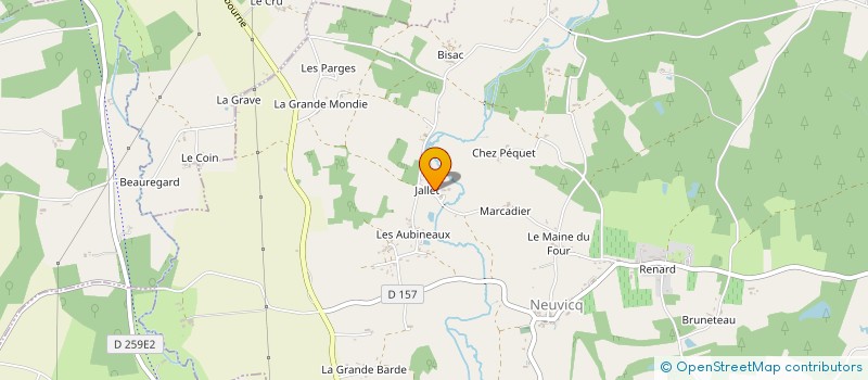 localisation de l'entreprise MADAME RENEE ROY  NEUVICQ