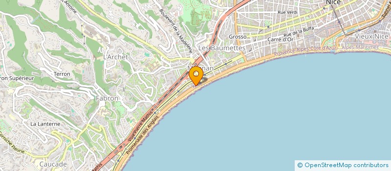 localisation de l'entreprise MADAME RENEE SANCHEZ à NICE