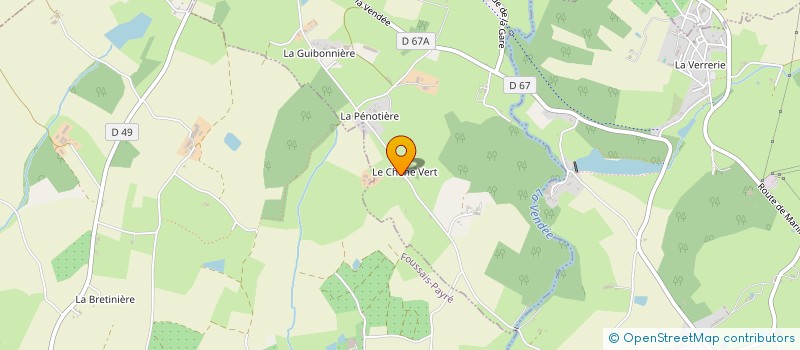 localisation de l'entreprise MADAME RENEE SERVANT  PUY-DE-SERRE