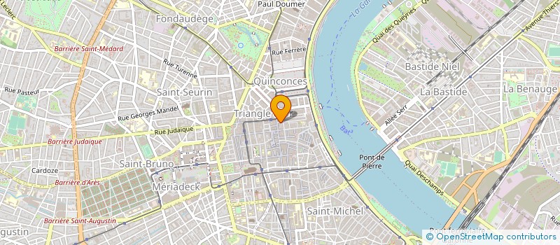 localisation de l'entreprise MADAME RENEE SOL à BORDEAUX