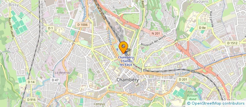 localisation de l'entreprise MADAME RENEE SORRENTINO à CHAMBERY