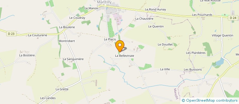 localisation de l'entreprise MADAME RENEE SOUTIF à MANTILLY