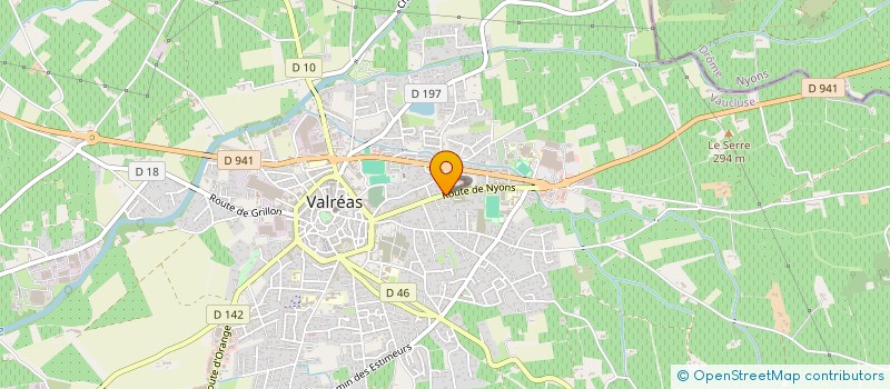 localisation de l'entreprise MADAME RENEE TARDIEU à VALREAS