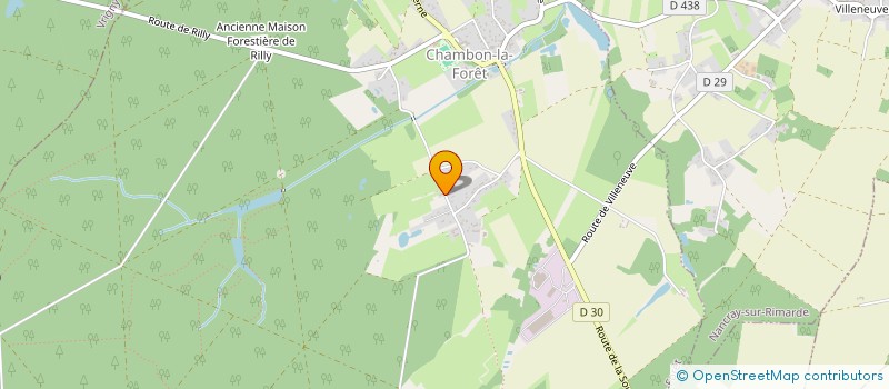 localisation de l'entreprise MADAME RENEE TARIER à CHAMBON-LA-FORET