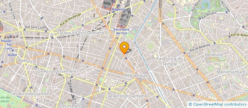 localisation de l'entreprise MADAME RENEE THAUVIN à PARIS