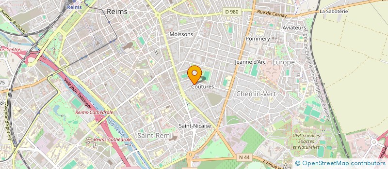 localisation de l'entreprise MADAME RENEE TORGUE  REIMS