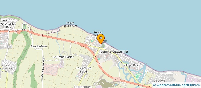 localisation de l'entreprise MADAME RENEE TRICARD à SAINTE-SUZANNE