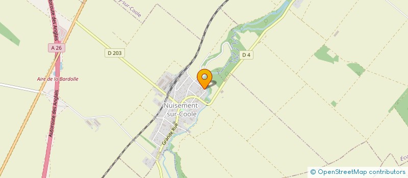 localisation de l'entreprise MADAME RENEE VALLOIS  NUISEMENT-SUR-COOLE