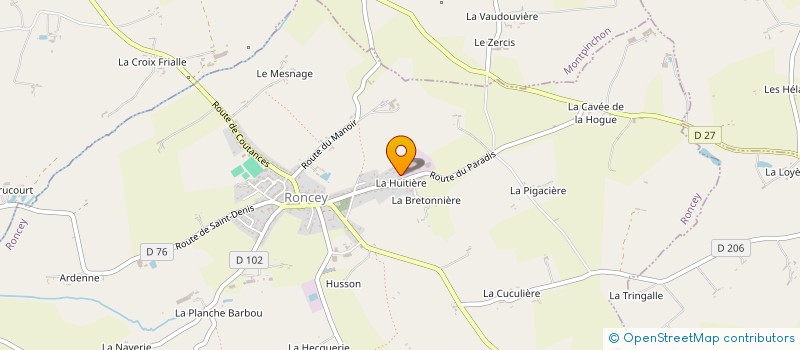 localisation de l'entreprise MADAME RENEE VIGOT  CERISY-LA-SALLE