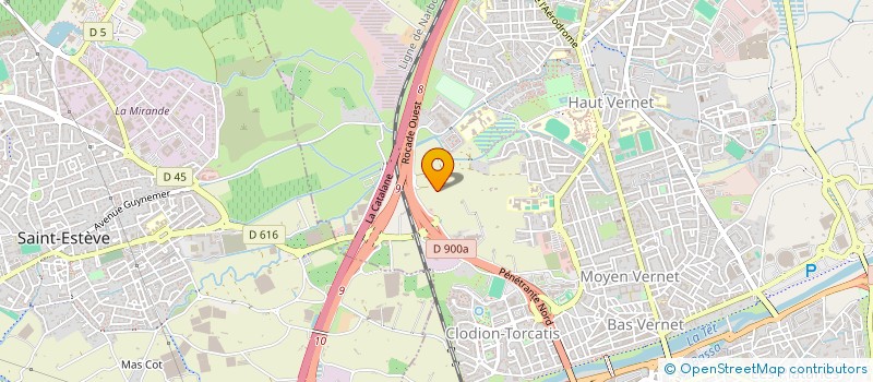 localisation de l'entreprise MADAME RENEE VILLALONGUE  PERPIGNAN