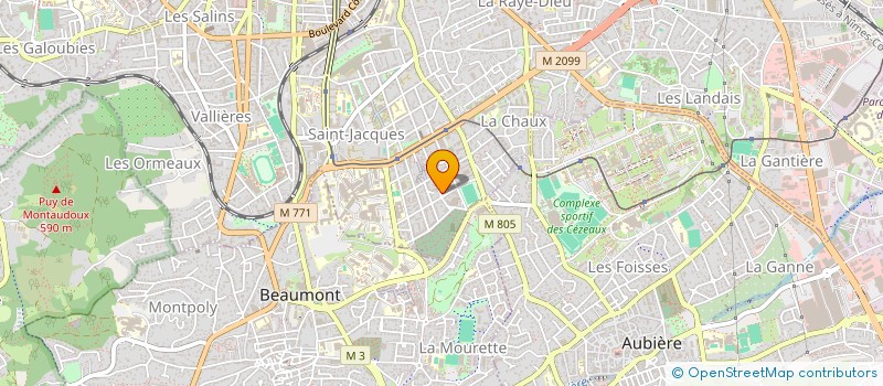 localisation de l'entreprise MADAME RENEE VOGT  CLERMONT-FERRAND