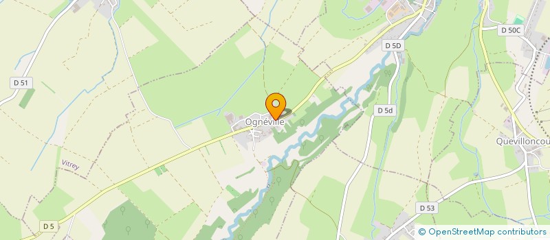 localisation de l'entreprise MADAME RENEE VUILLAUME  OGNEVILLE
