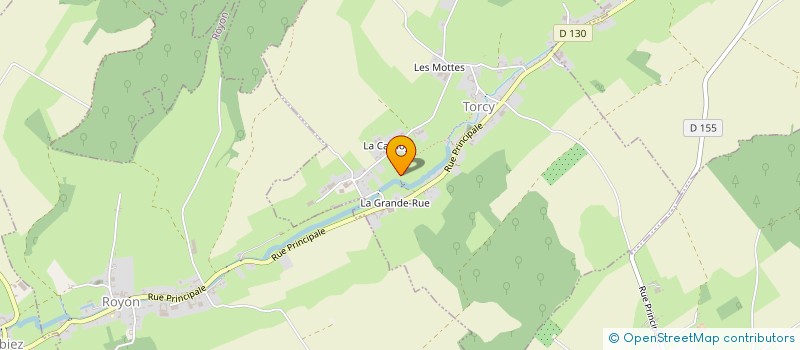 localisation de l'entreprise MADAME RENEE WALLON  TORCY