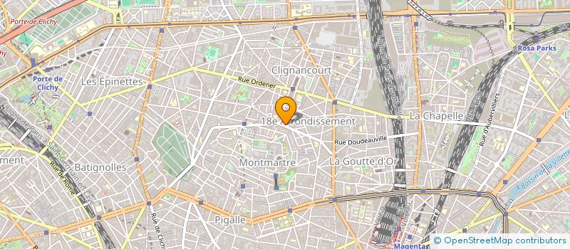 localisation de l'entreprise MADAME RENEE WAQUET à PARIS