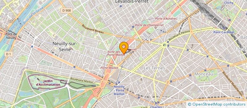 localisation de l'entreprise MADAME RENEE WEBER à PARIS