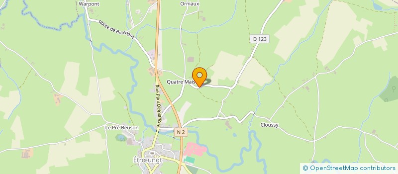 localisation de l'entreprise MADAME RENEE WILLAME  ETROEUNGT