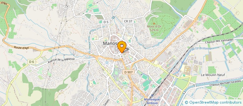 localisation de l'entreprise MADAME RENEE ZAIDNER à MANOSQUE