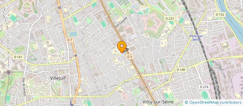 localisation de l'entreprise MADAME RENEE ZEROUE à VITRY-SUR-SEINE