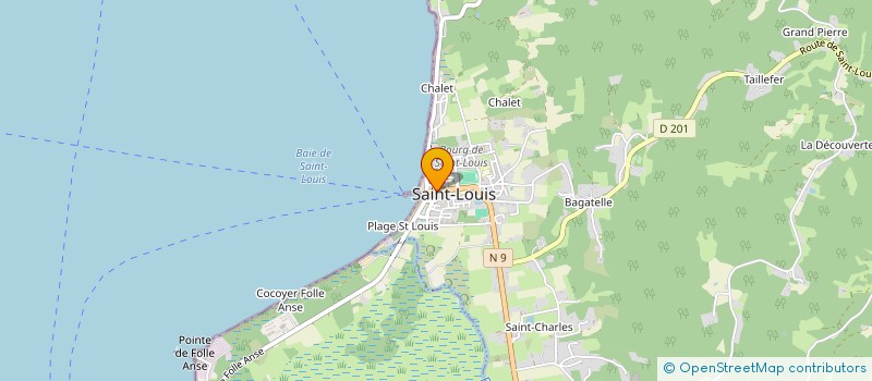 localisation de l'entreprise MADAME RENELIE BROUSSILLON à SAINT-LOUIS