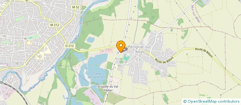 localisation de l'entreprise MADAME RENELLE CHOPIN  PERIGNAT-SUR-ALLIER