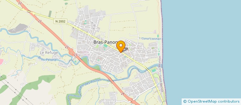 localisation de l'entreprise MADAME RENETTE GUICHARD  BRAS-PANON