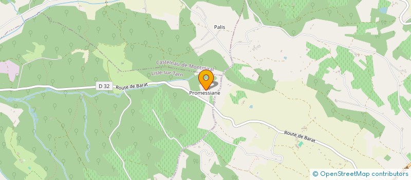 localisation de l'entreprise MADAME RENI SABATHIER à LISLE-SUR-TARN