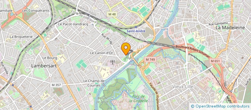localisation de l'entreprise MADAME RENILDE GUYONNEAU-CAMBRONNE à LAMBERSART