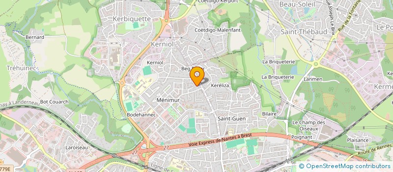 localisation de l'entreprise MADAME RENNEE RIO à VANNES