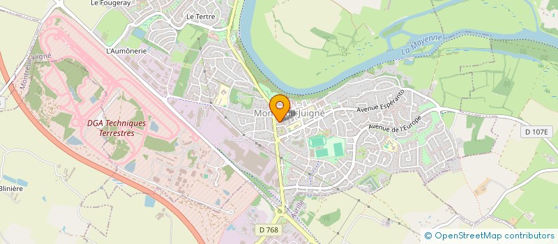 localisation de l'entreprise MADAME RENOULLEAU ARCHAMBEAU  MONTREUIL-JUIGNE