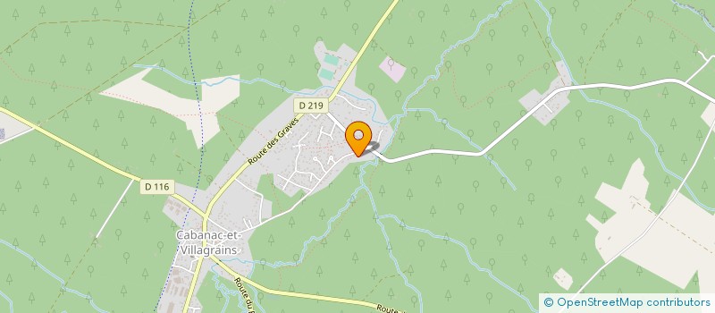 localisation de l'entreprise MADAME RERIVALDA OLIVEIRA BORGES  CABANAC-ET-VILLAGRAINS