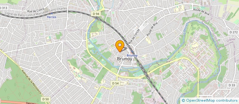 localisation de l'entreprise MADAME RESMIA KADDOUR à BRUNOY