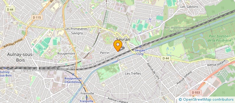 localisation de l'entreprise MADAME RESNI LIYANAGE à SEVRAN